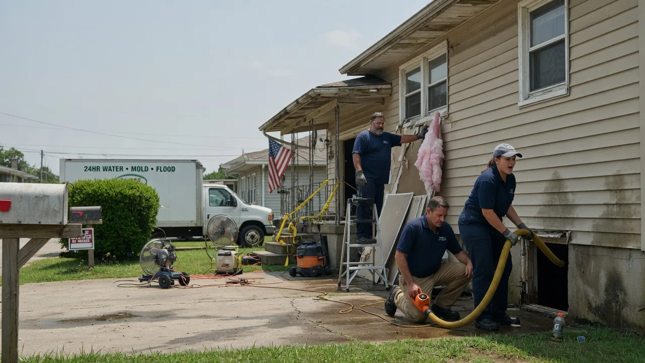 Water Damage Repair in Morristown, IN near me